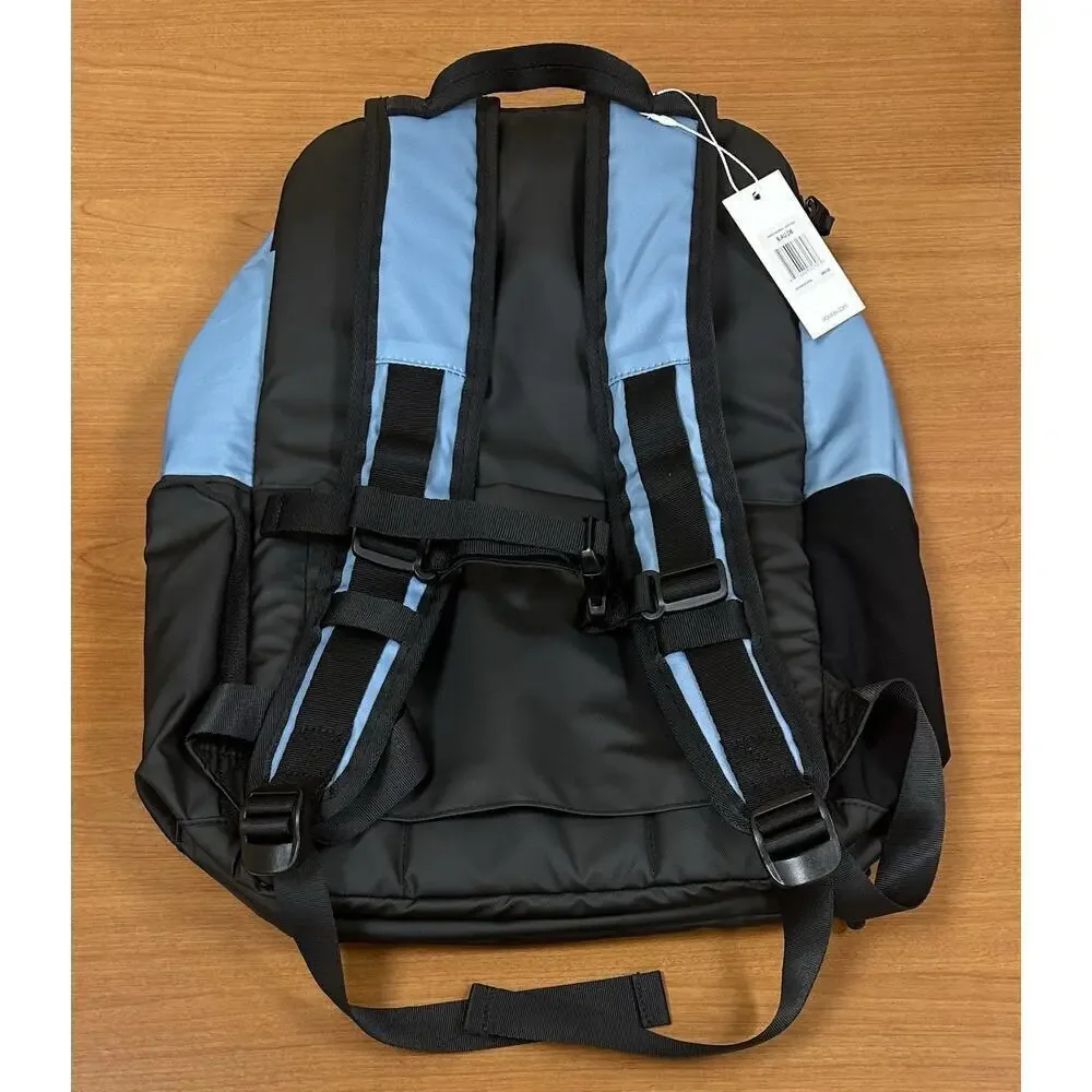 Vooray Avenue Backpack Blue and Black NWT 17x11x6 Multi Pockets Lightweight